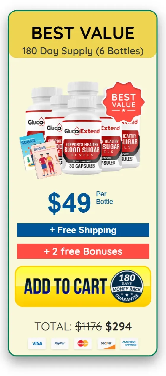 Gluco Extend-6 bottle price