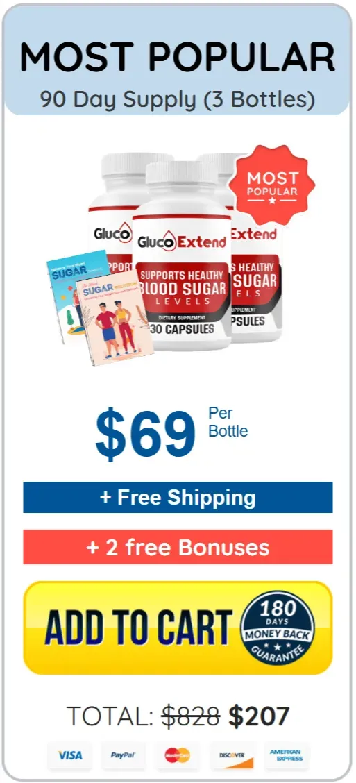 Gluco Extend-3 bottle price